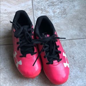 EUC!Under armour UA ⚽️ cleats 🥎 size 12 👟